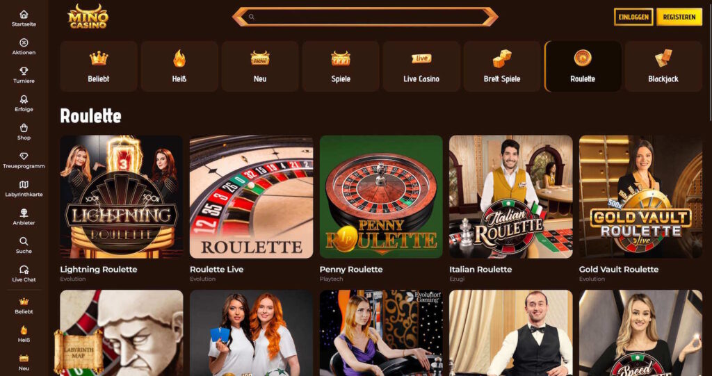 MinoCasino Roulette